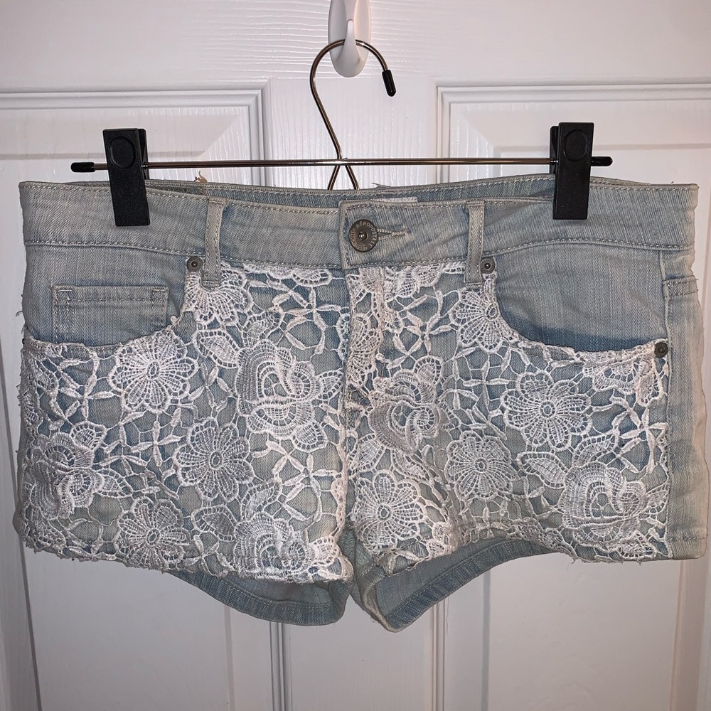 Aeropostale Lace Front Shorts